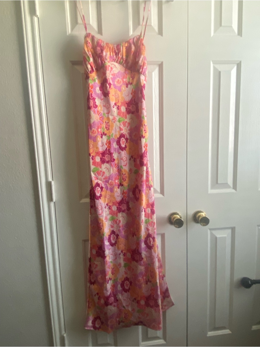 Daniella Satin Maxi Dress